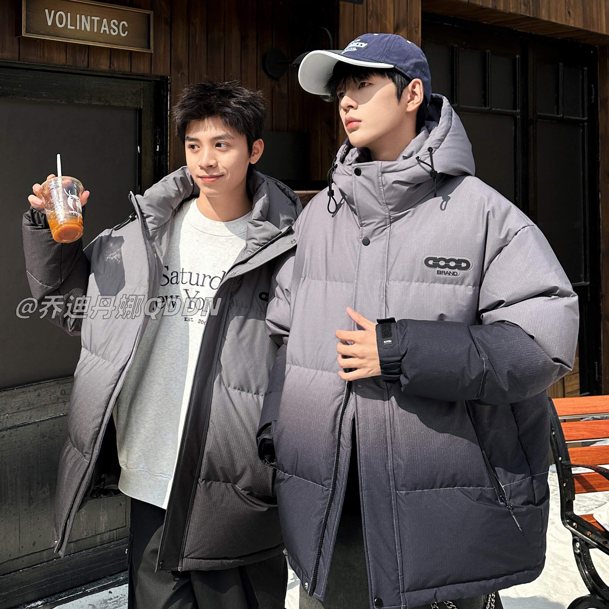 青少年潮品羽绒服