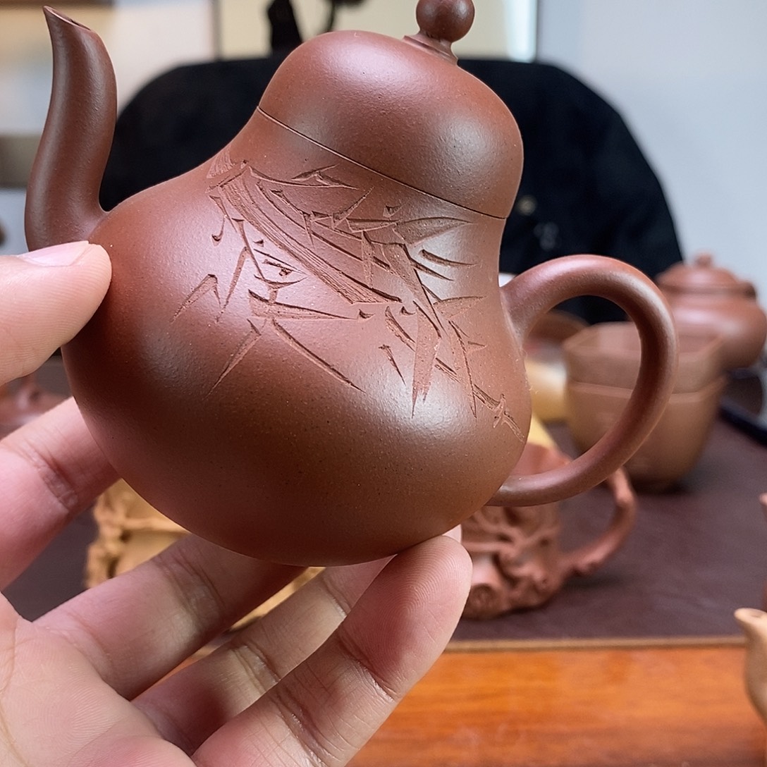 巴***拉茶杯紫砂宜兴紫砂壶名家作品