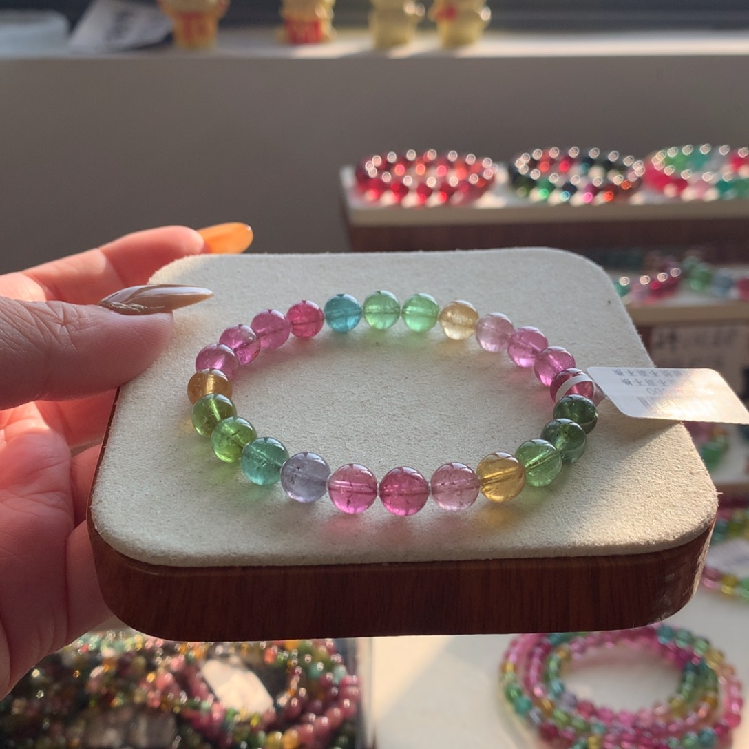 未镶嵌碧玺手绳碧玺