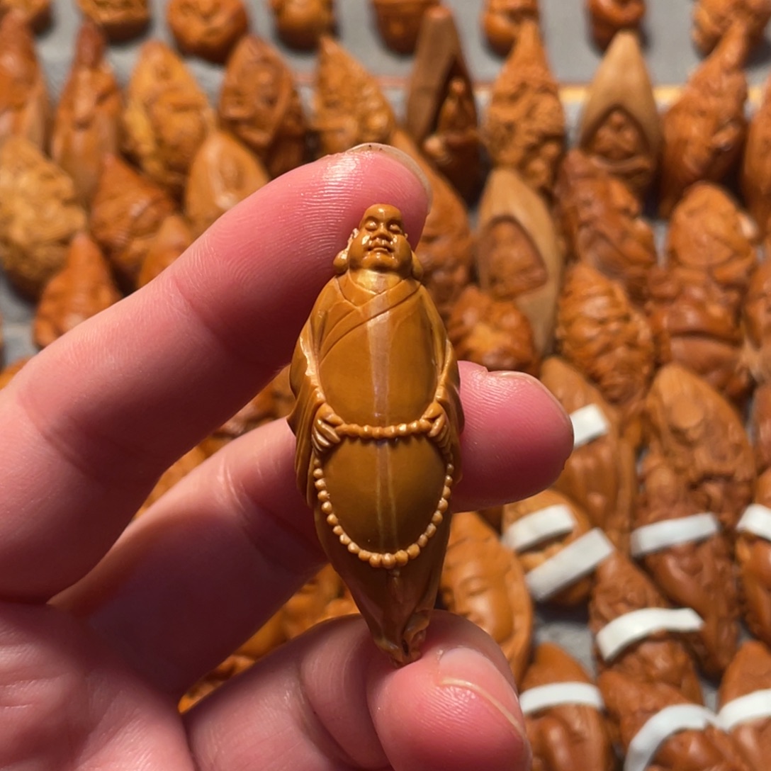 我***法橄榄核手串/手链自在弥勒