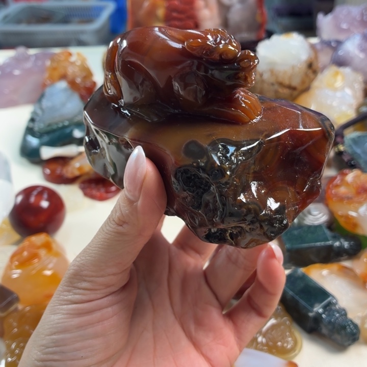 未镶嵌吊坠(不含链)玛瑙/玉髓
