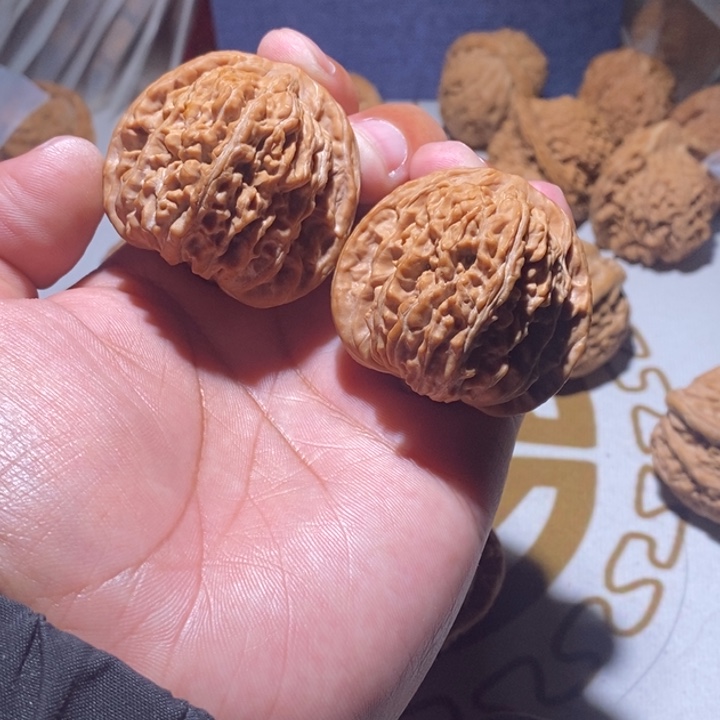 把件文玩核桃四座楼