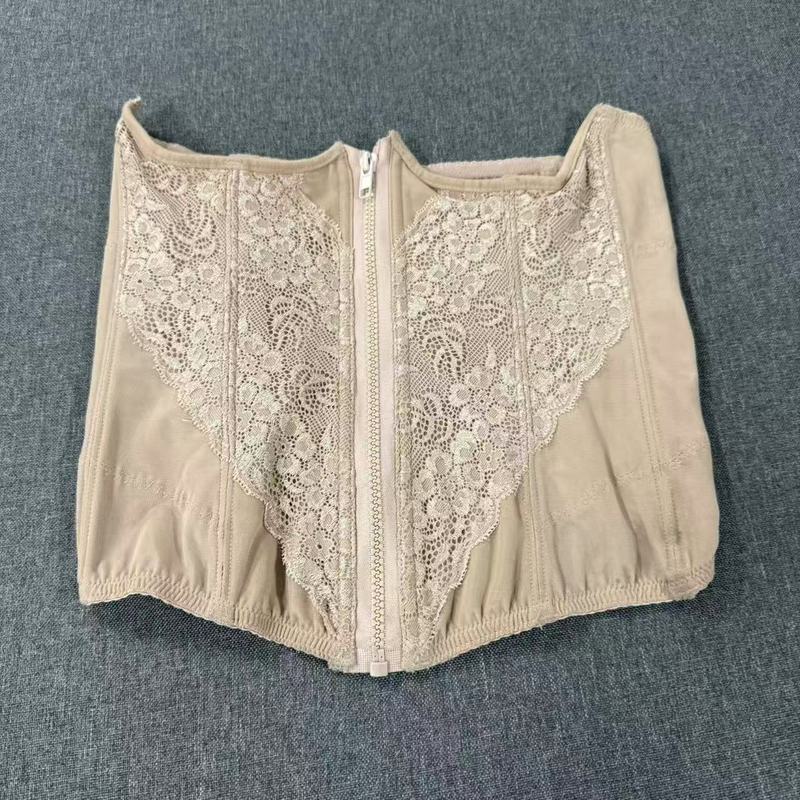 8-102身材管理腰背夹拉链塑身衣收腹塑形收胃美背调整型美体衣
