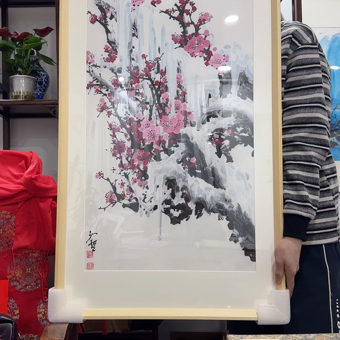 国画艺术家的作品