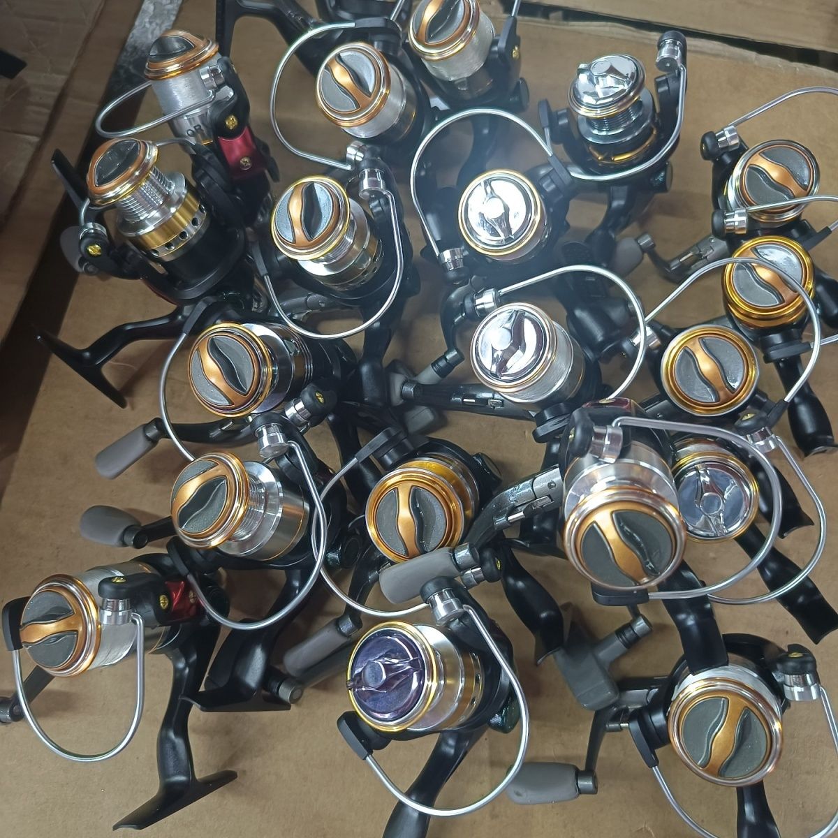 纺车轮子金属线杯