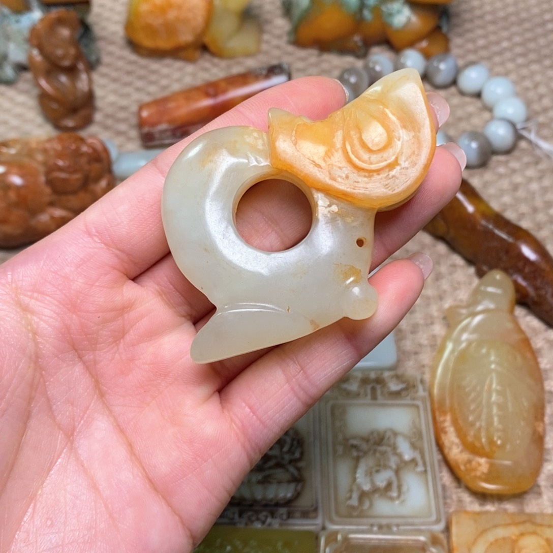 白玉菩提吊坠白玉菩提白玉菩提摆件