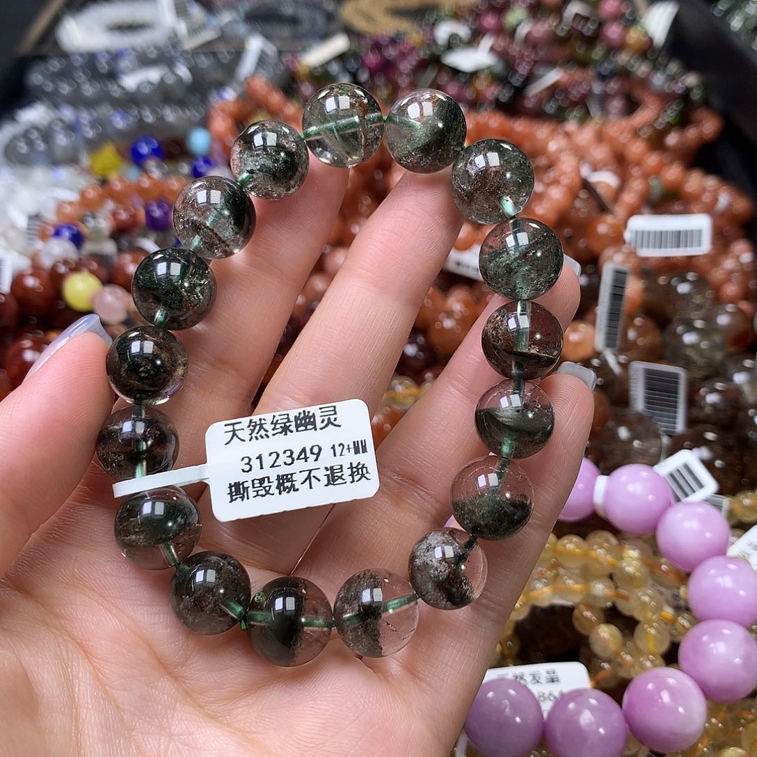 水晶手链未镶嵌，