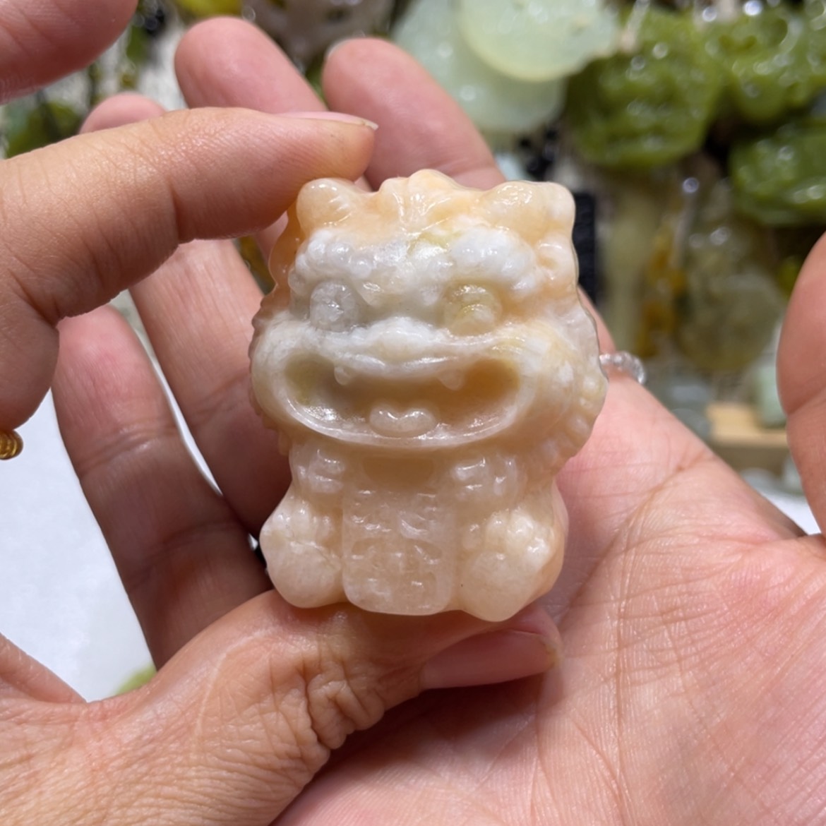 【闪购商品】岫玉颈饰未镶嵌43手把