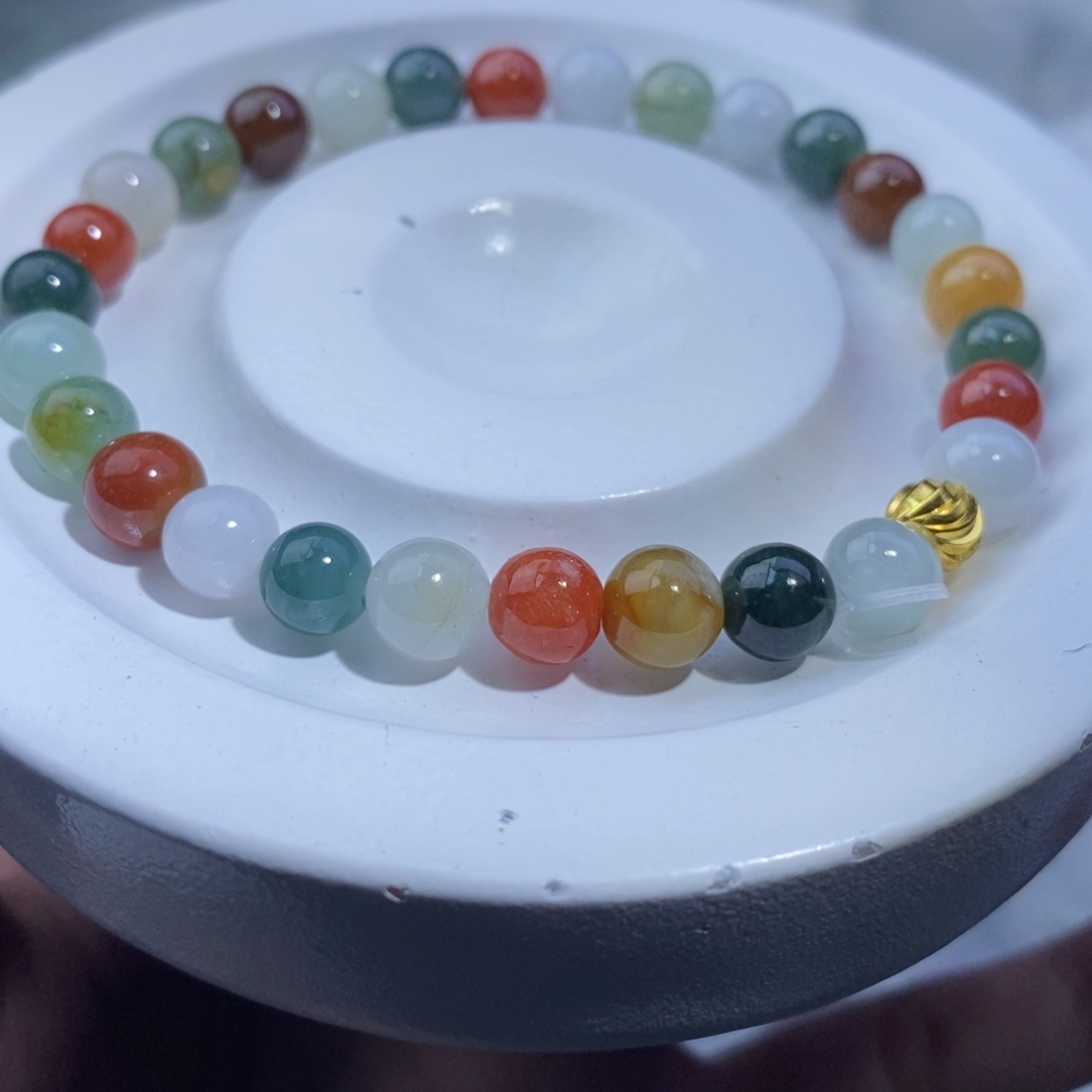 未镶嵌手串翡翠天然缅甸A货翡翠