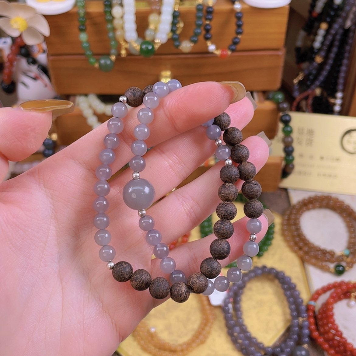 【闪购商品】和田玉手链未镶嵌