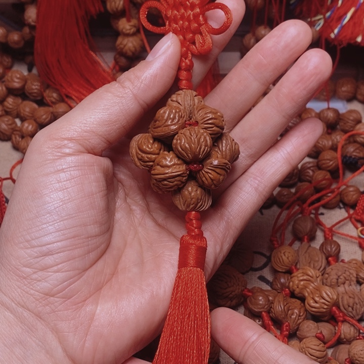 桃核吊坠桃枭挂件