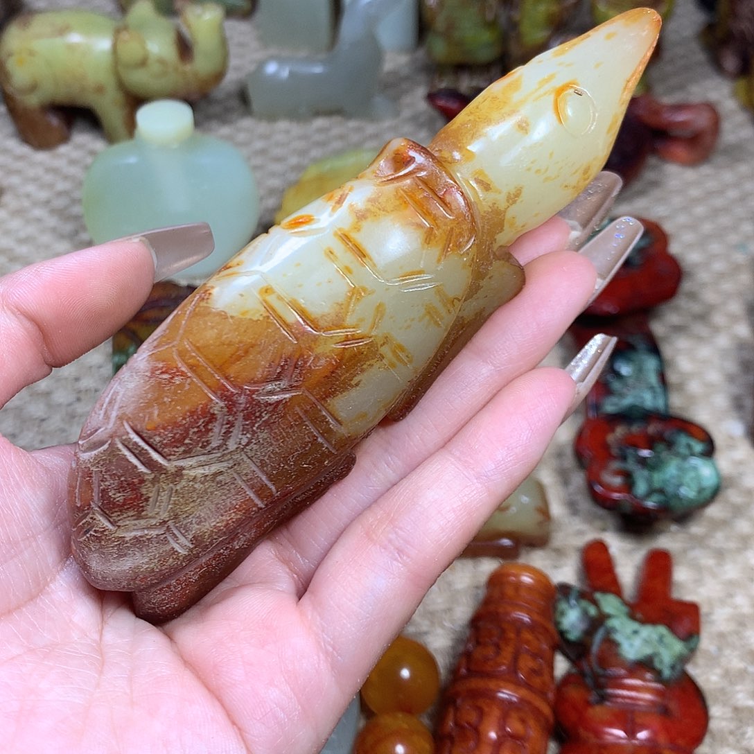 白玉菩提吊坠挂件