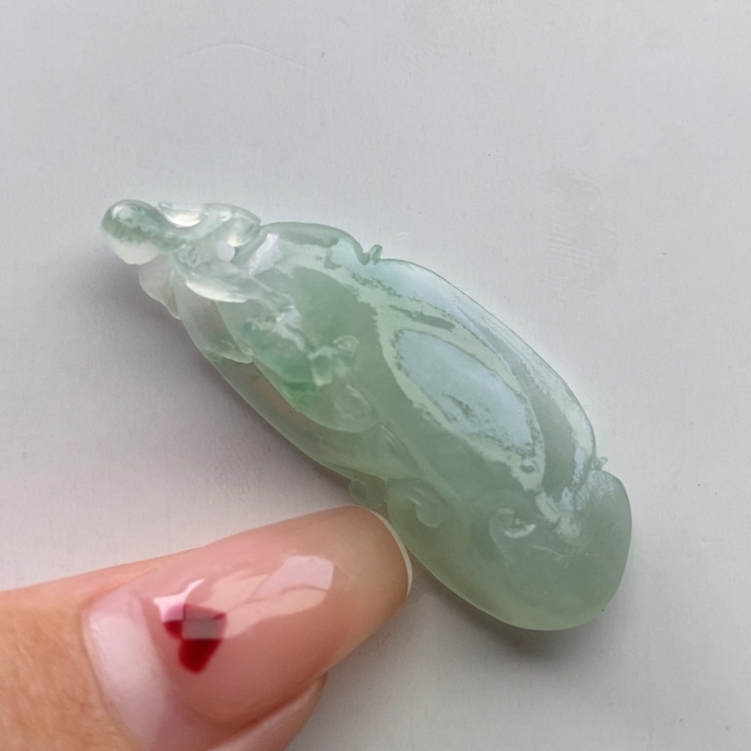 定制翡翠未镶嵌毛货无鉴赏期