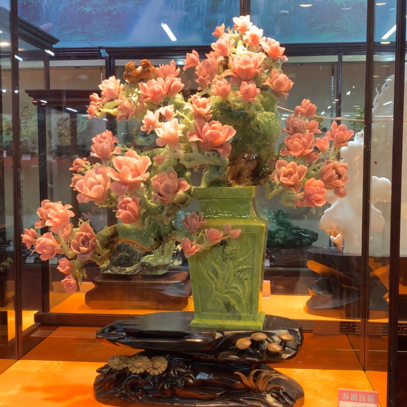 【闪购商品】未镶嵌蛇纹石玉摆件覆膜