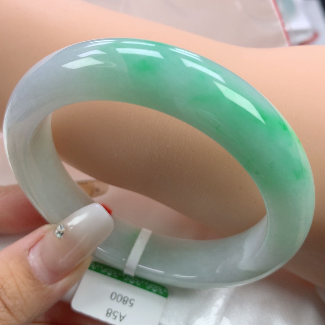 翡翠手镯未镶嵌58➕