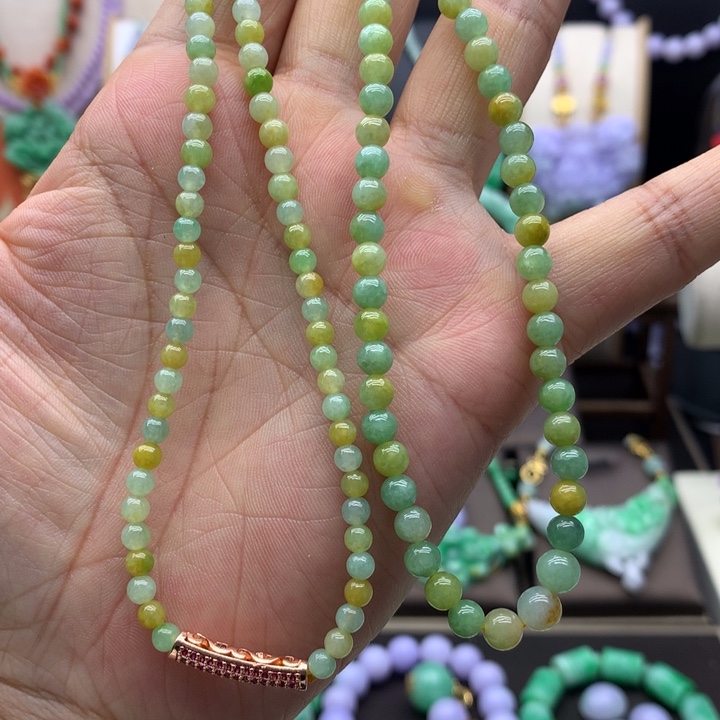 翡翠未镶嵌项链鉴赏期48小时