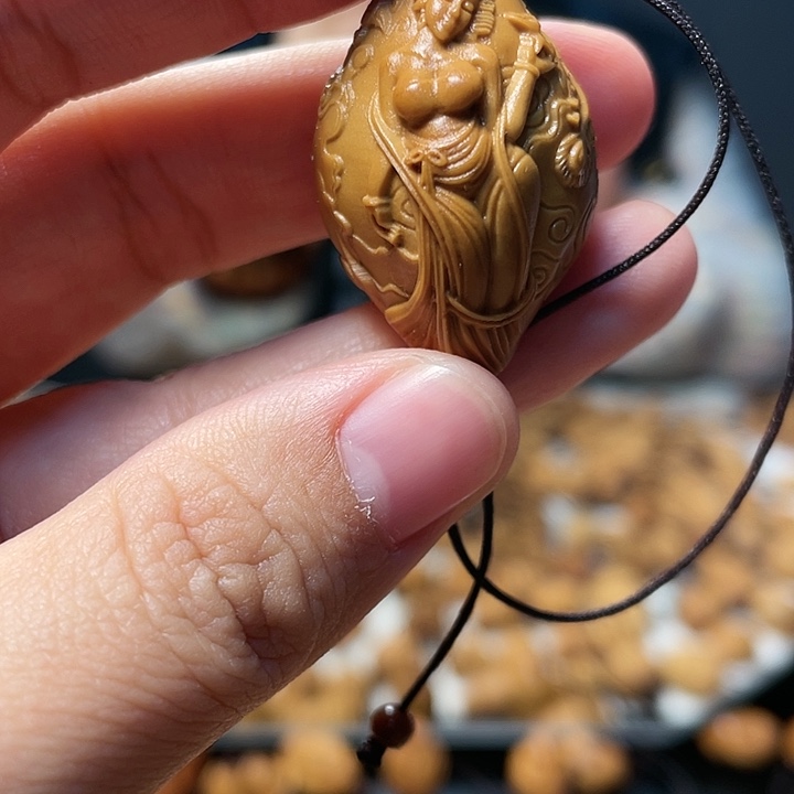 橄榄核吊坠橄榄核