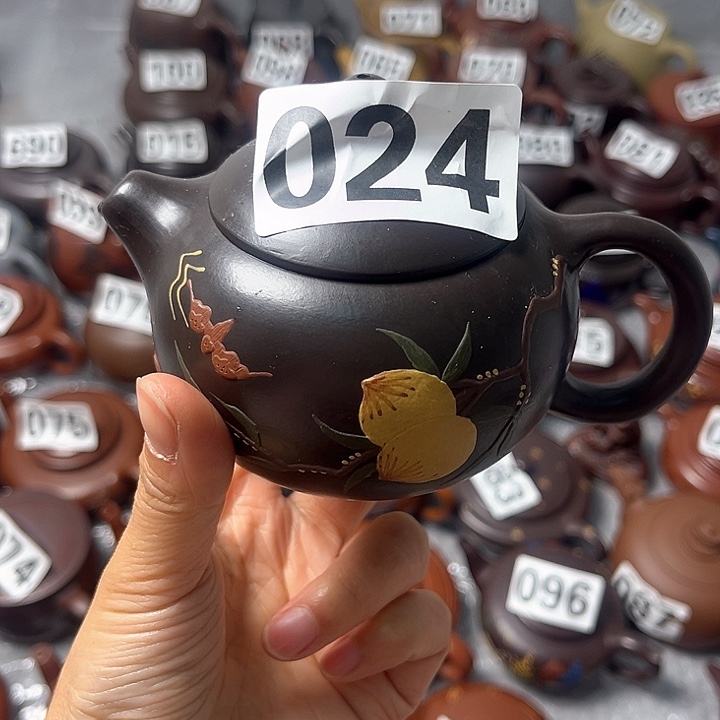 紫砂茶壶紫砂微瑕180c