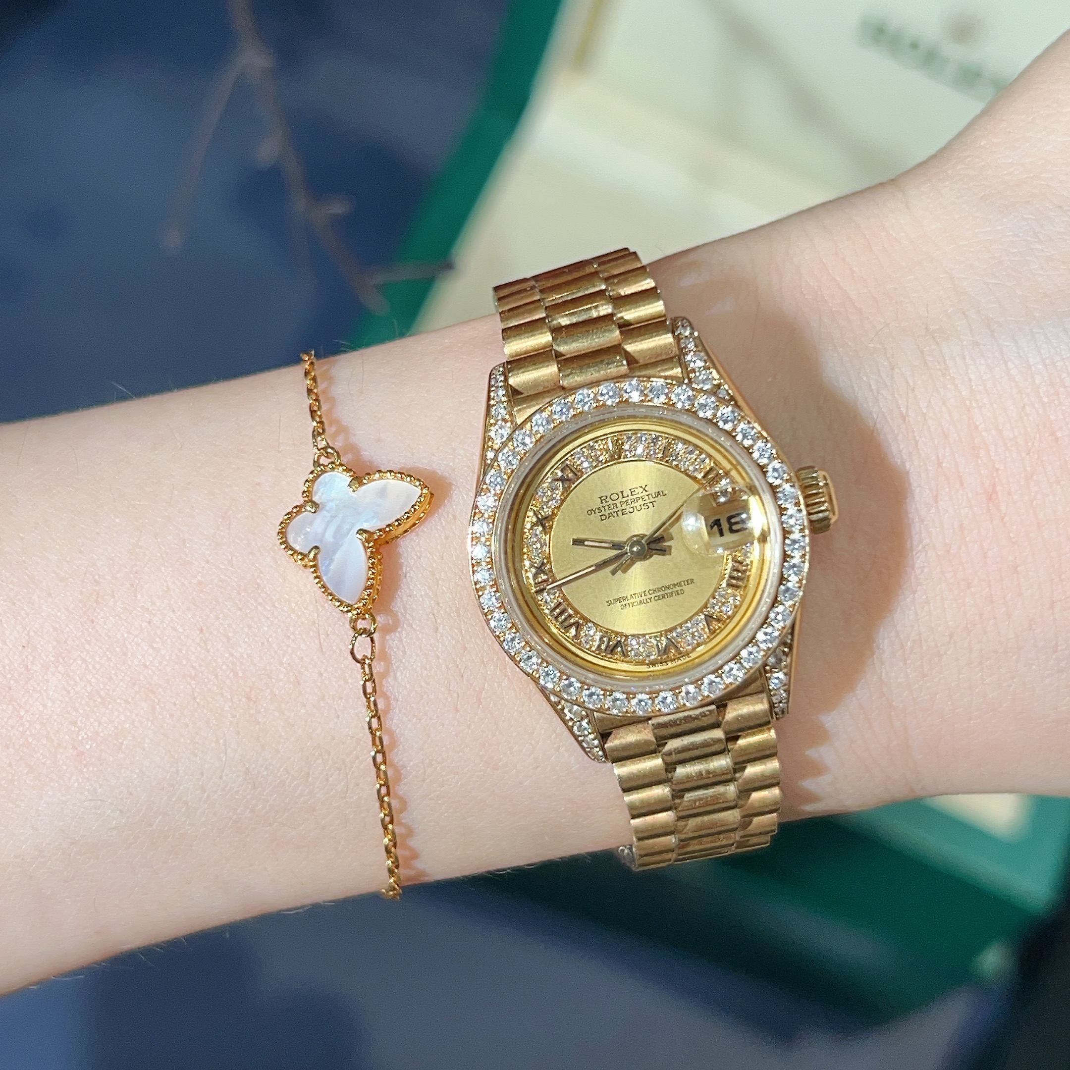 99新 Rolex/劳力士 小橘/69158/26mm/原钻/自动机械/单表拆单