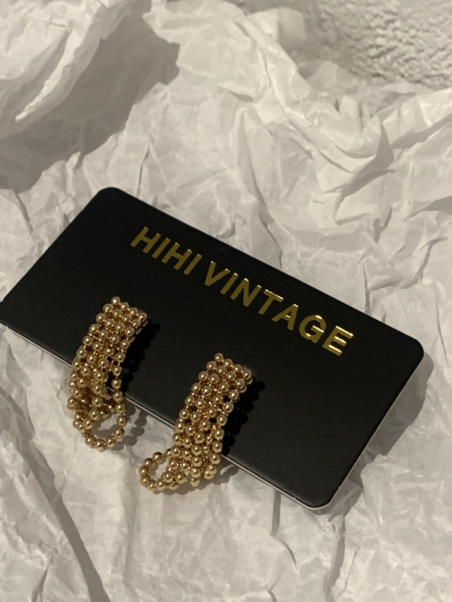 95新 Cartier/卡地亚 HIHI/Cartier圆珠耳钉/12116629