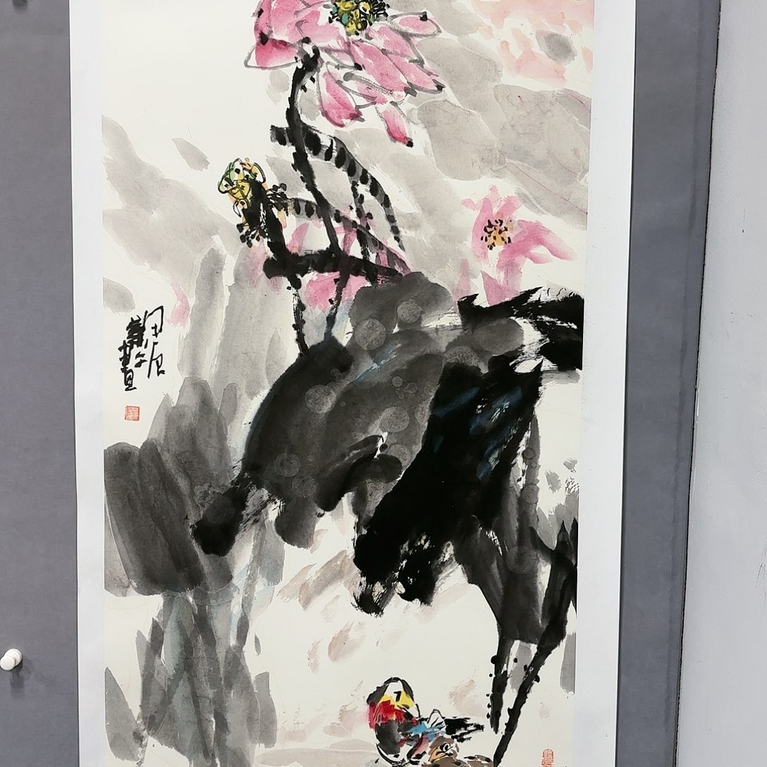 国画国画纯手绘作品请放心去藏