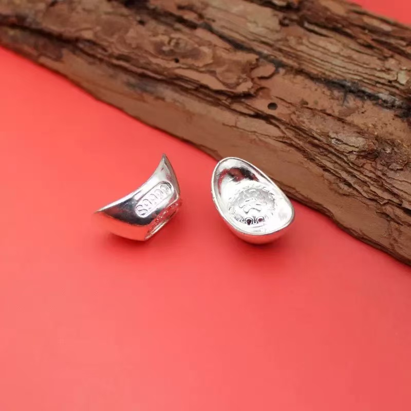 【开业福利】精品元宝10g结婚居家时尚复古风格工艺摆件趣味收藏