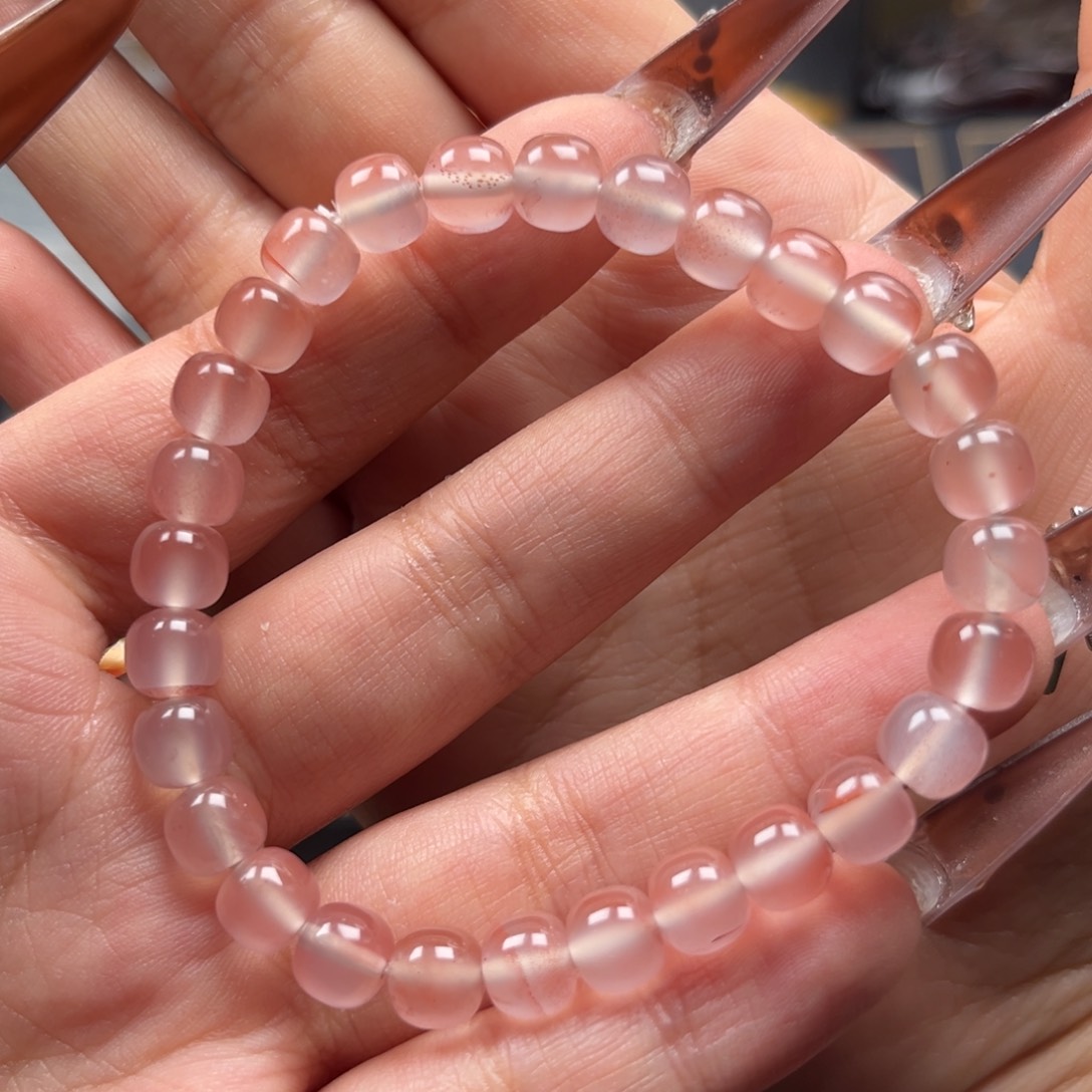 南红玛瑙手串未镶嵌