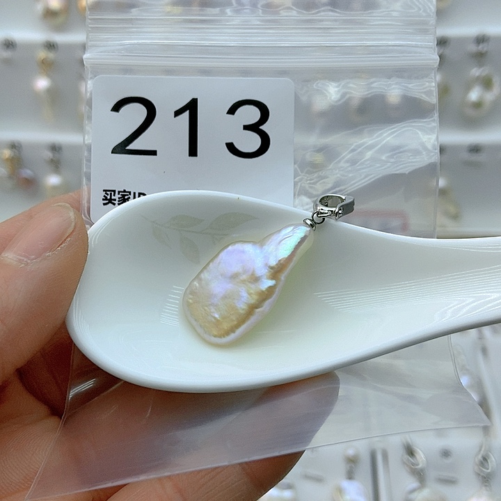 淡水珍珠颈饰银S925镶嵌