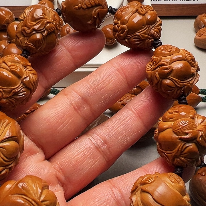 橄榄核手串/手链弥勒佛