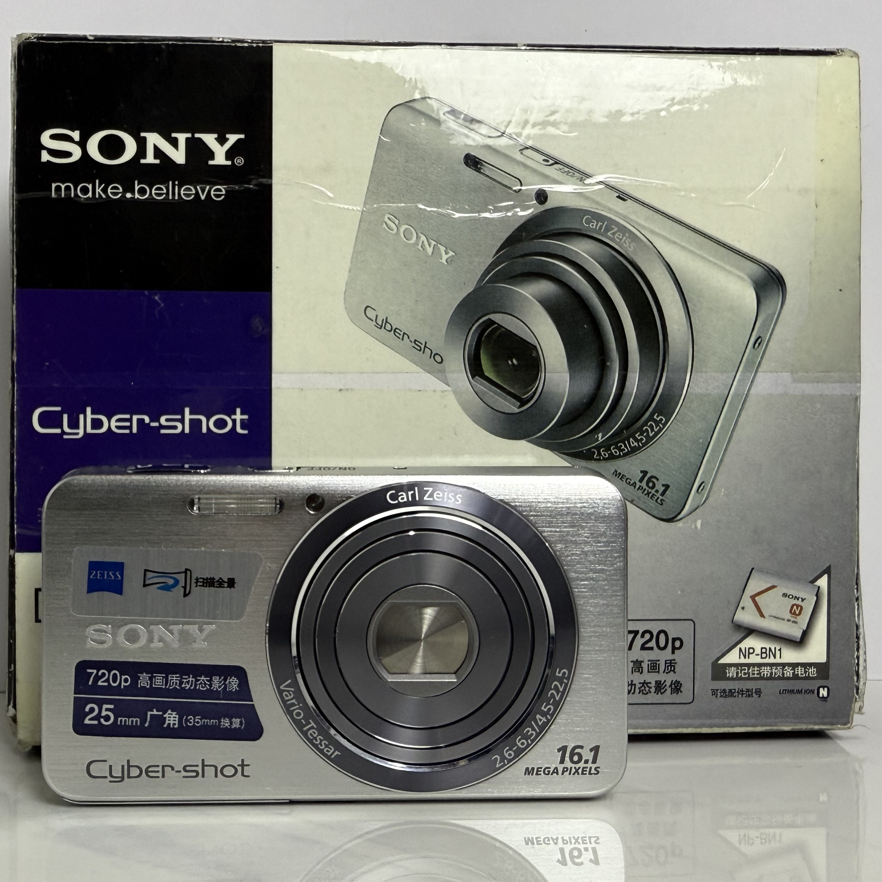 99新 Sony/索尼 W630 原盒1600万像素柔焦美肤人像 no退换