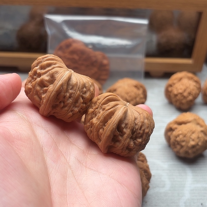 吊坠文玩核桃33.5拱桥楼