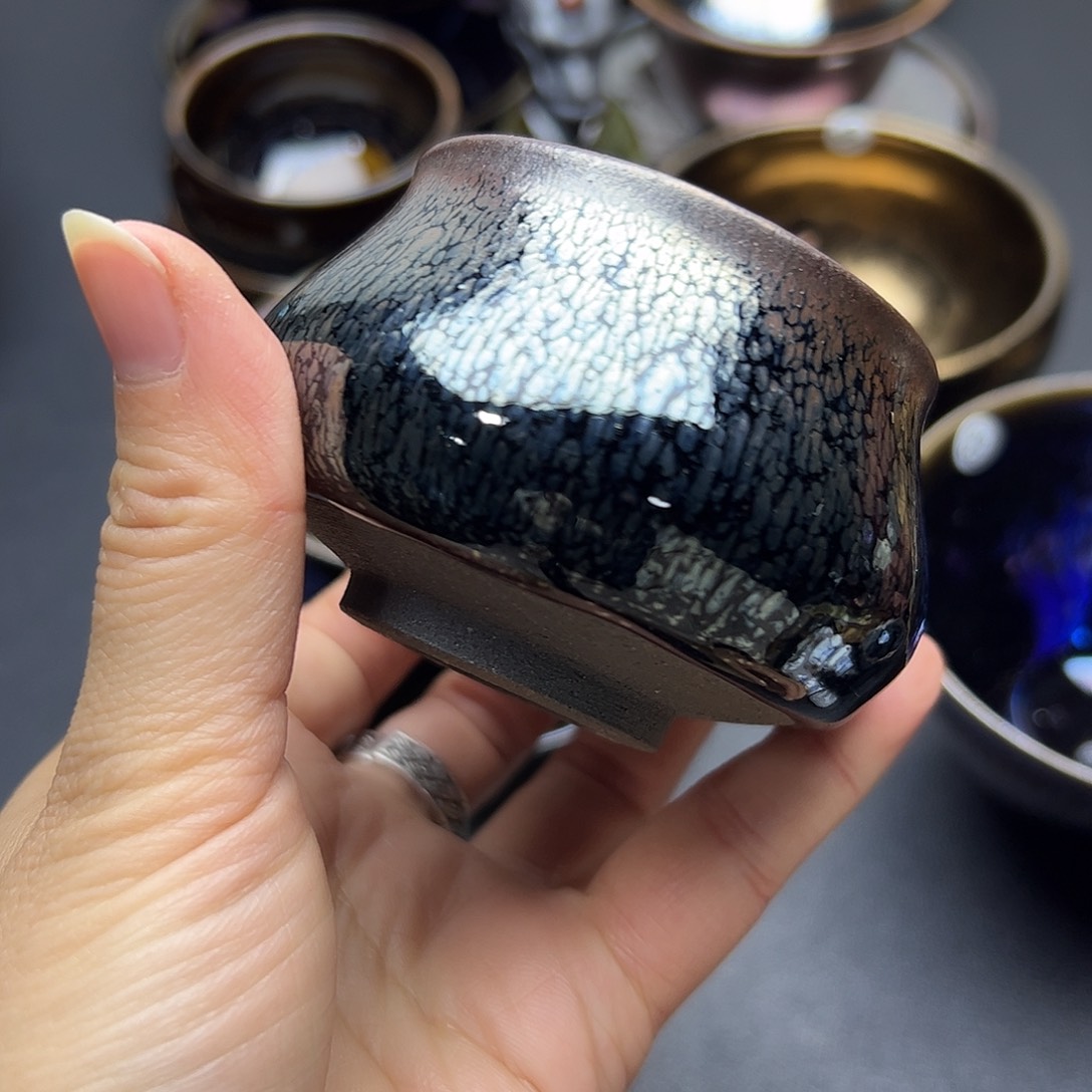 茶盏建窑建盏主人杯