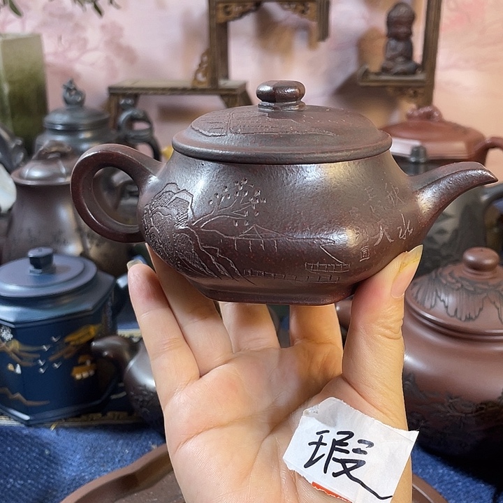 茶壶紫砂瑕疵紫砂茶具