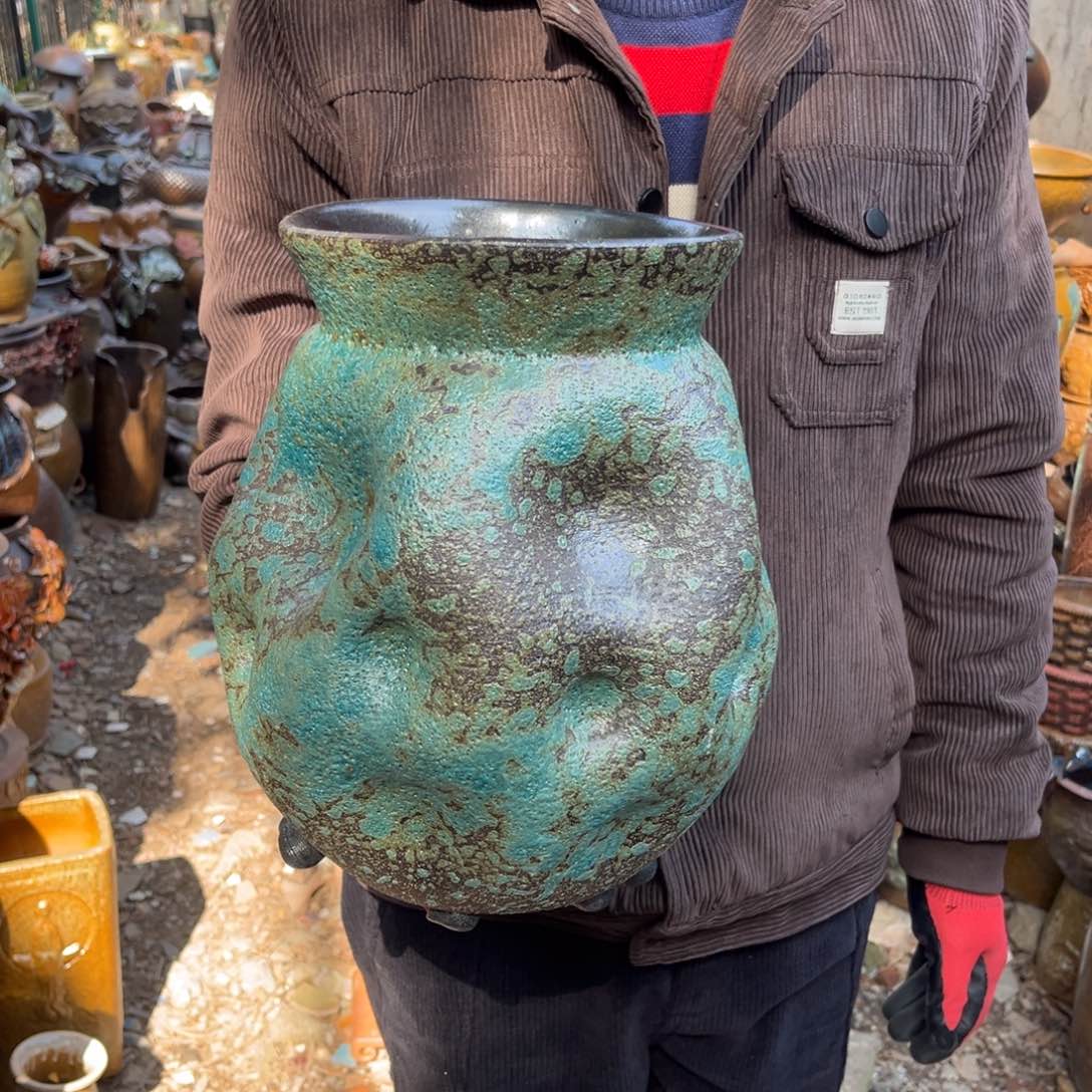 红陶高28口18有孔