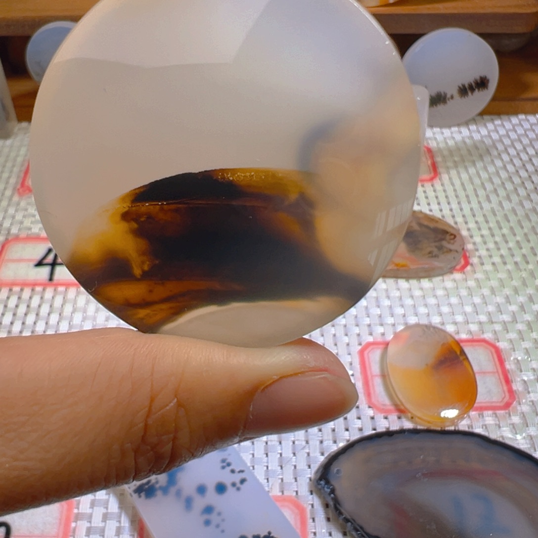 玛瑙/玉髓未镶嵌颈饰