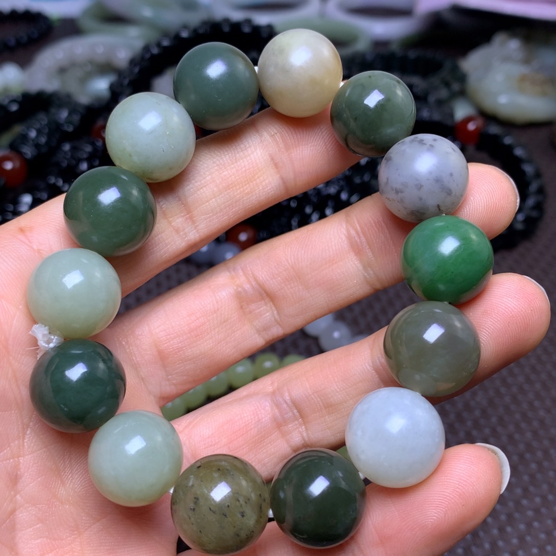 未镶嵌手串和田玉