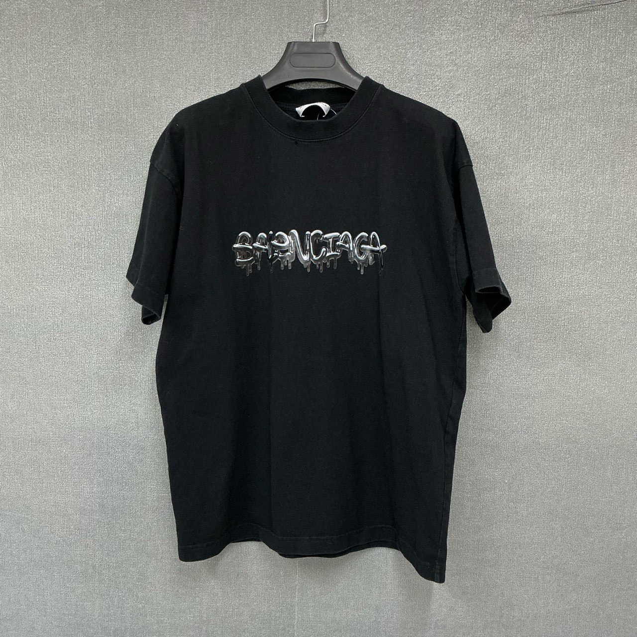 99新 Balenciaga/巴黎世家 果冻字母印花短袖T恤S码