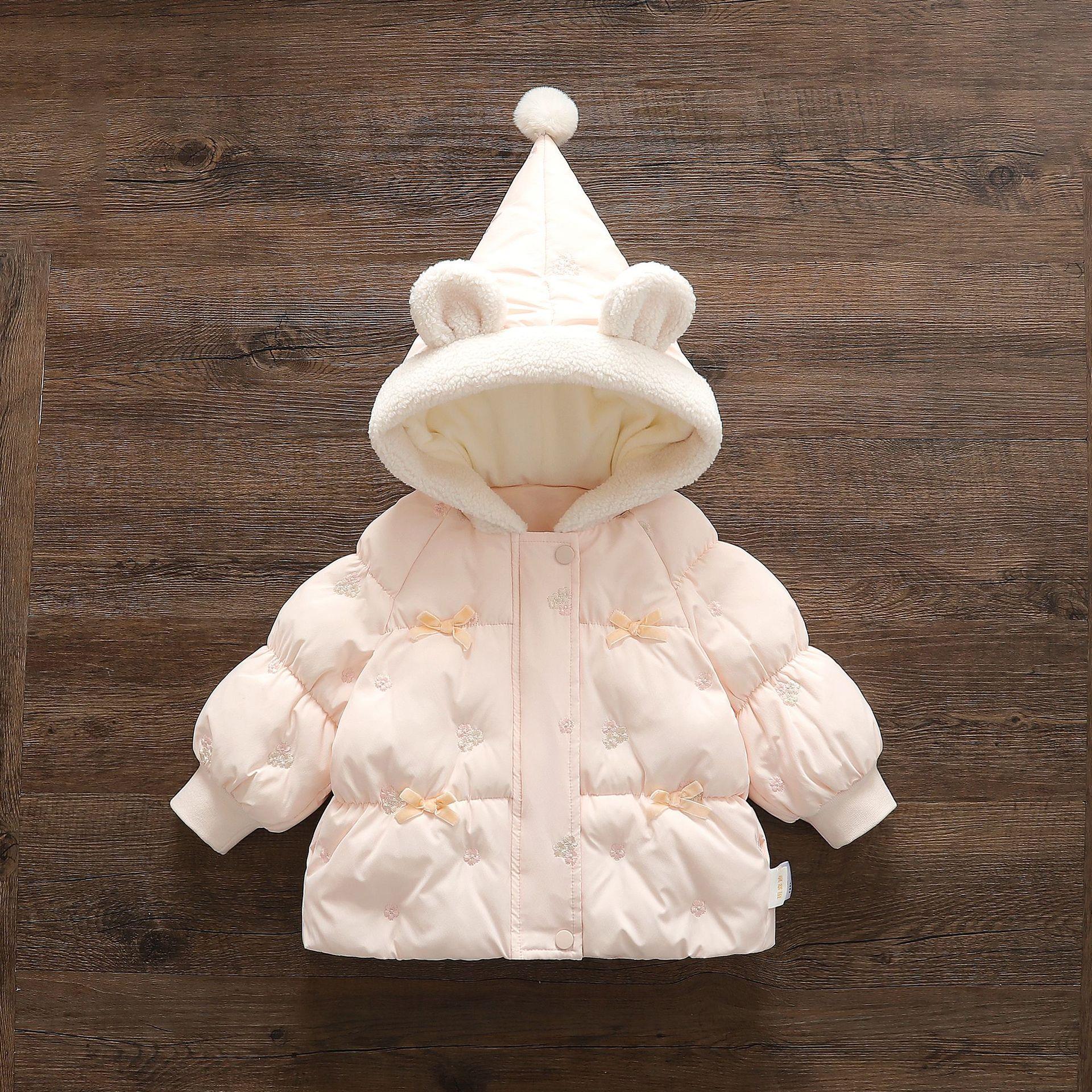 女童棉服冬装2025新款洋气儿童秋冬季加厚女中大童韩版防风棉服