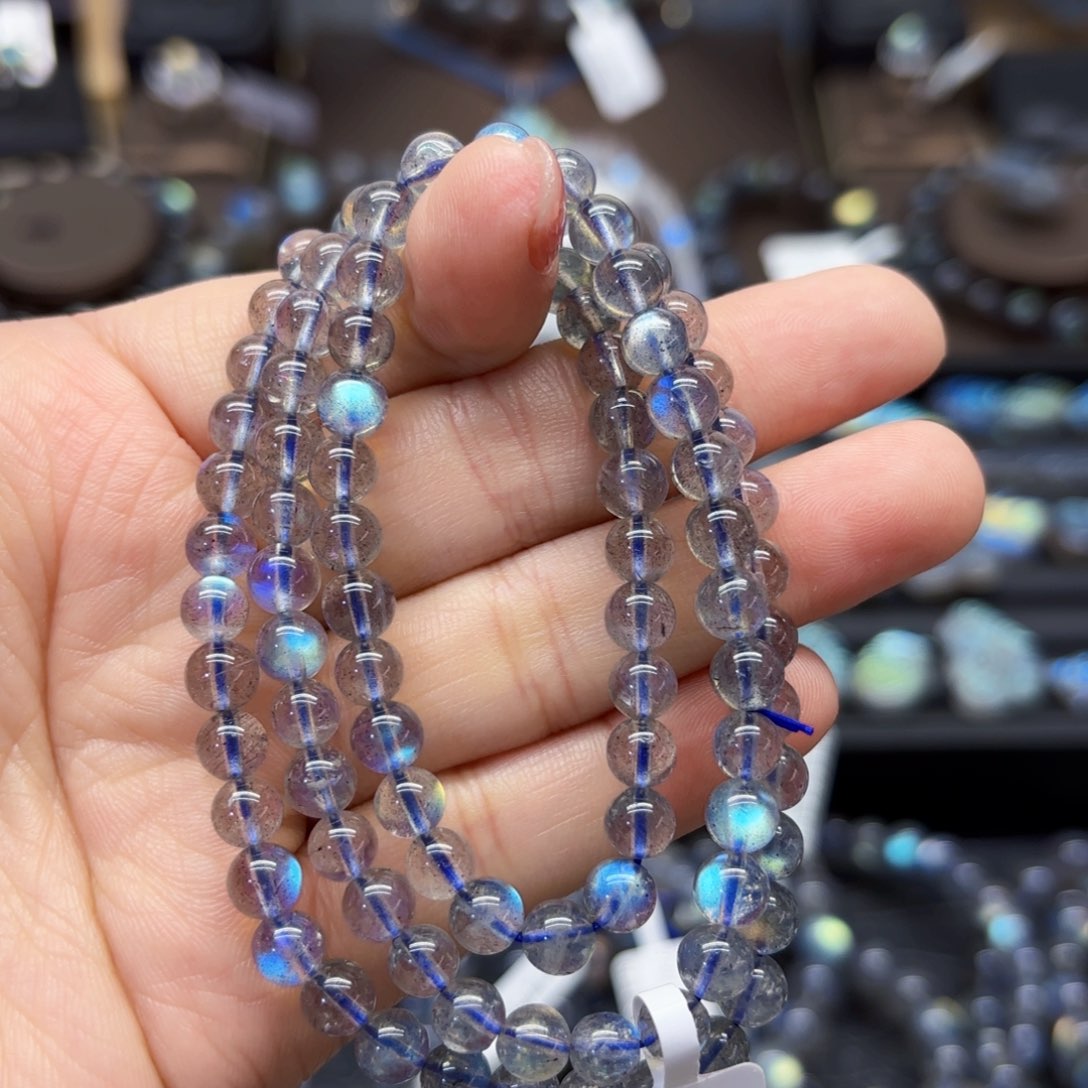 长石手链未镶嵌6左右