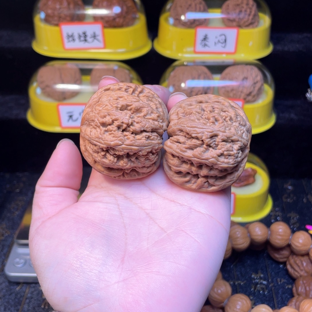 文玩核桃把件大粗筋46尺