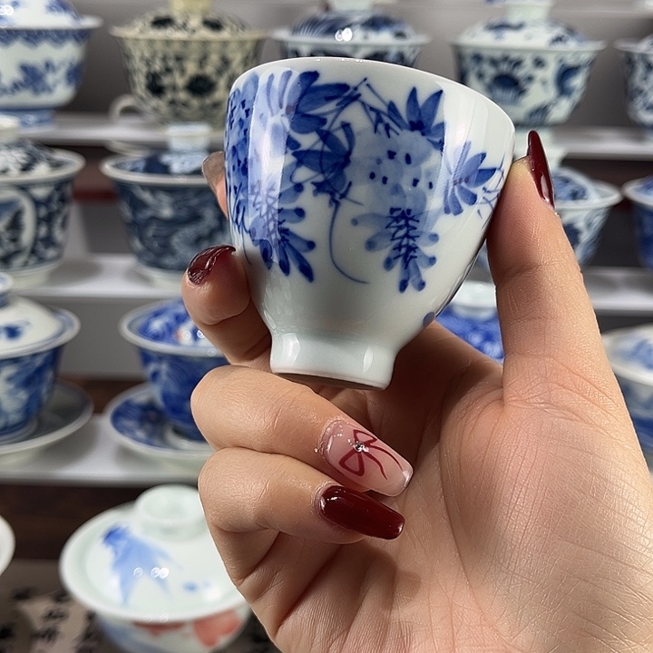 景德镇溪山居手工手绘