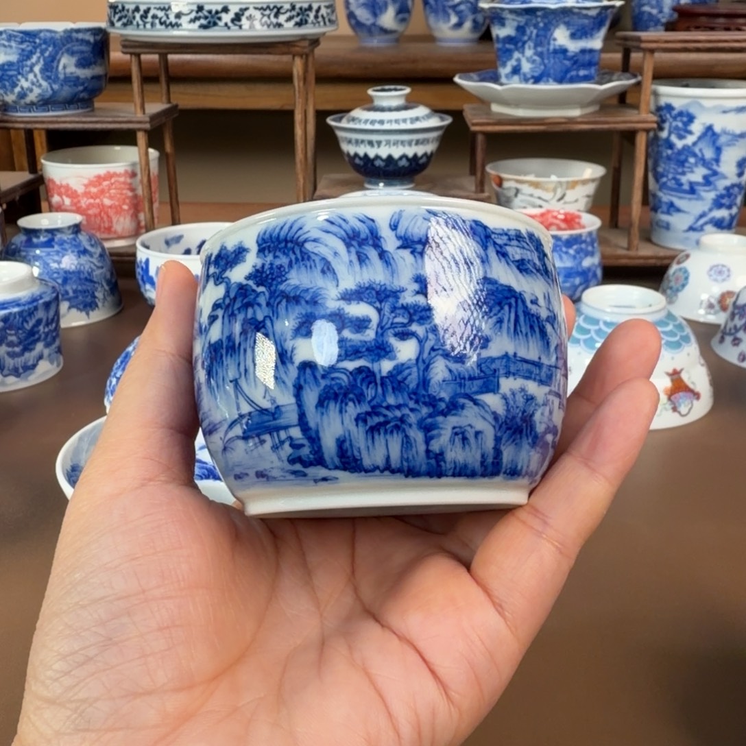 Y***A景德镇陶瓷手工手绘