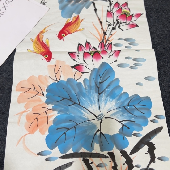 尚谷谷里年画作品画