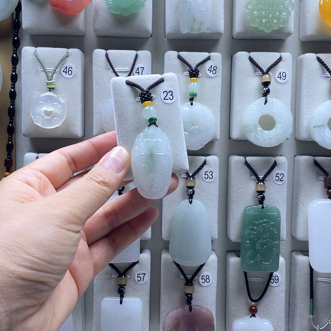 玛瑙/玉髓合金颈饰