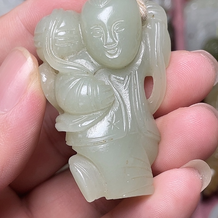 游***0和田玉未镶嵌挂件