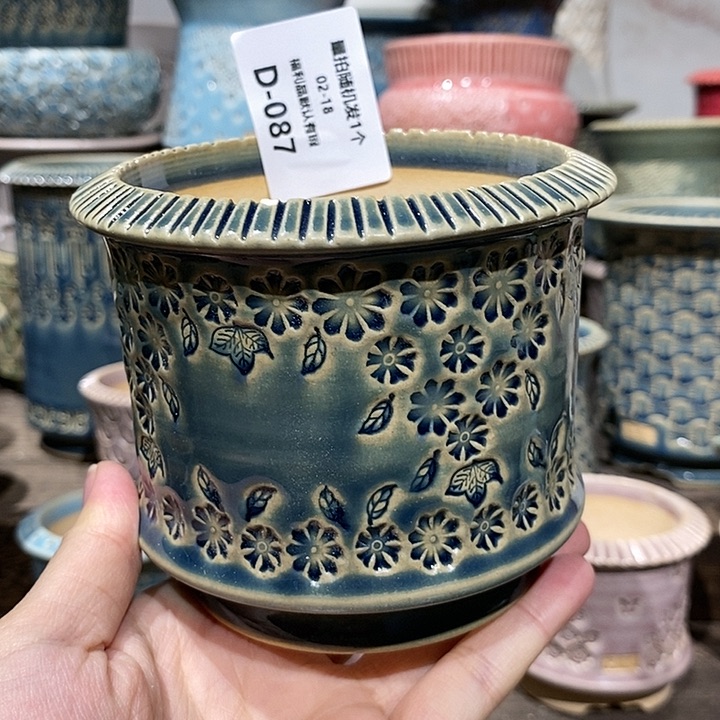 七里烧陶瓷02-18-087内口8