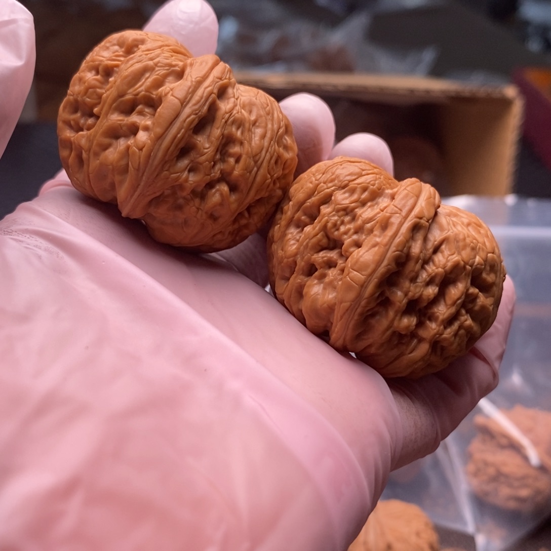 文玩核桃把件元宝39尺