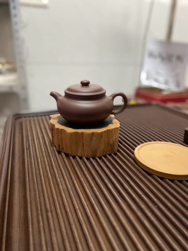 紫泥 仿古精工手制仿古壶200cc左右