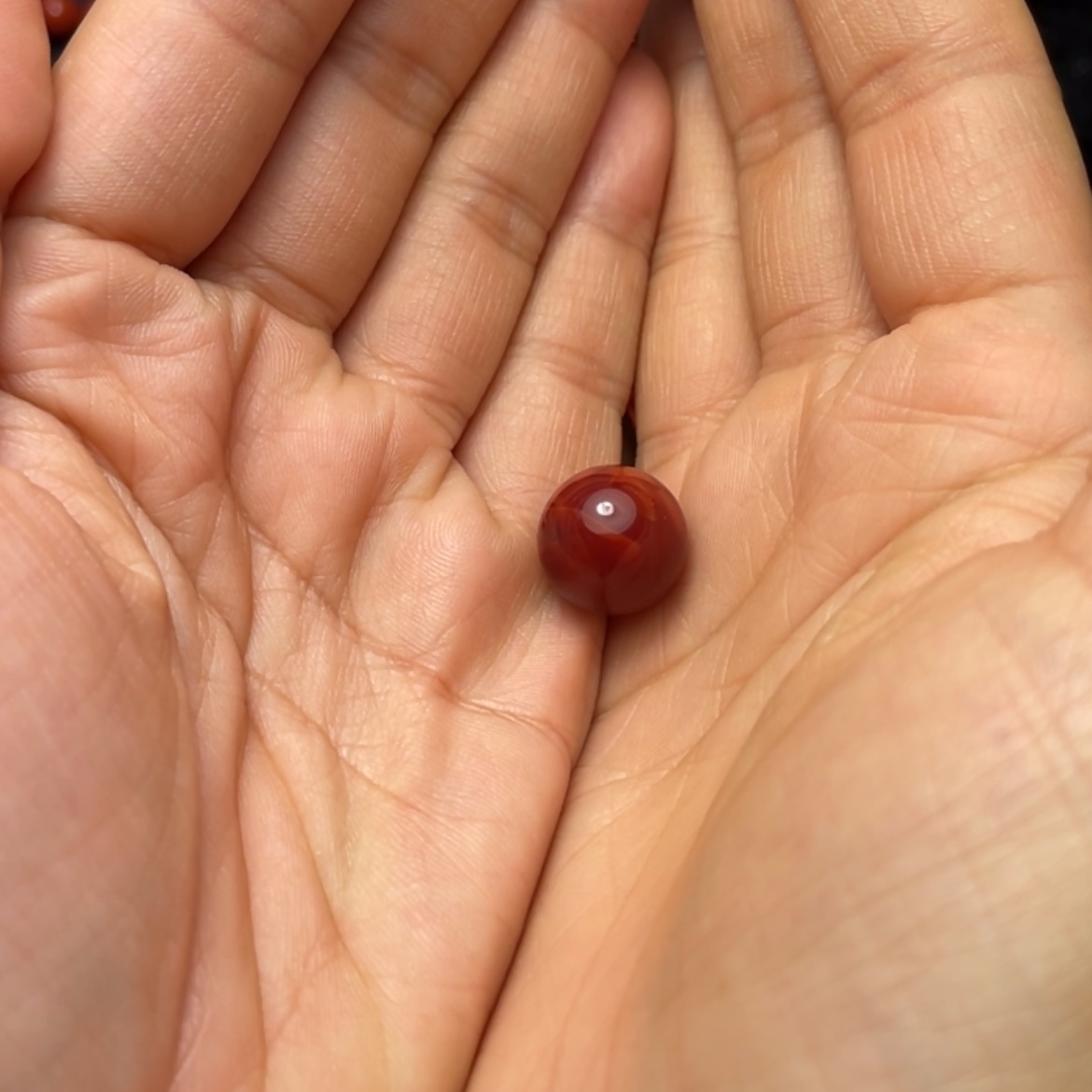 【闪购商品】南红玛瑙原矿单珠14未镶嵌?****?