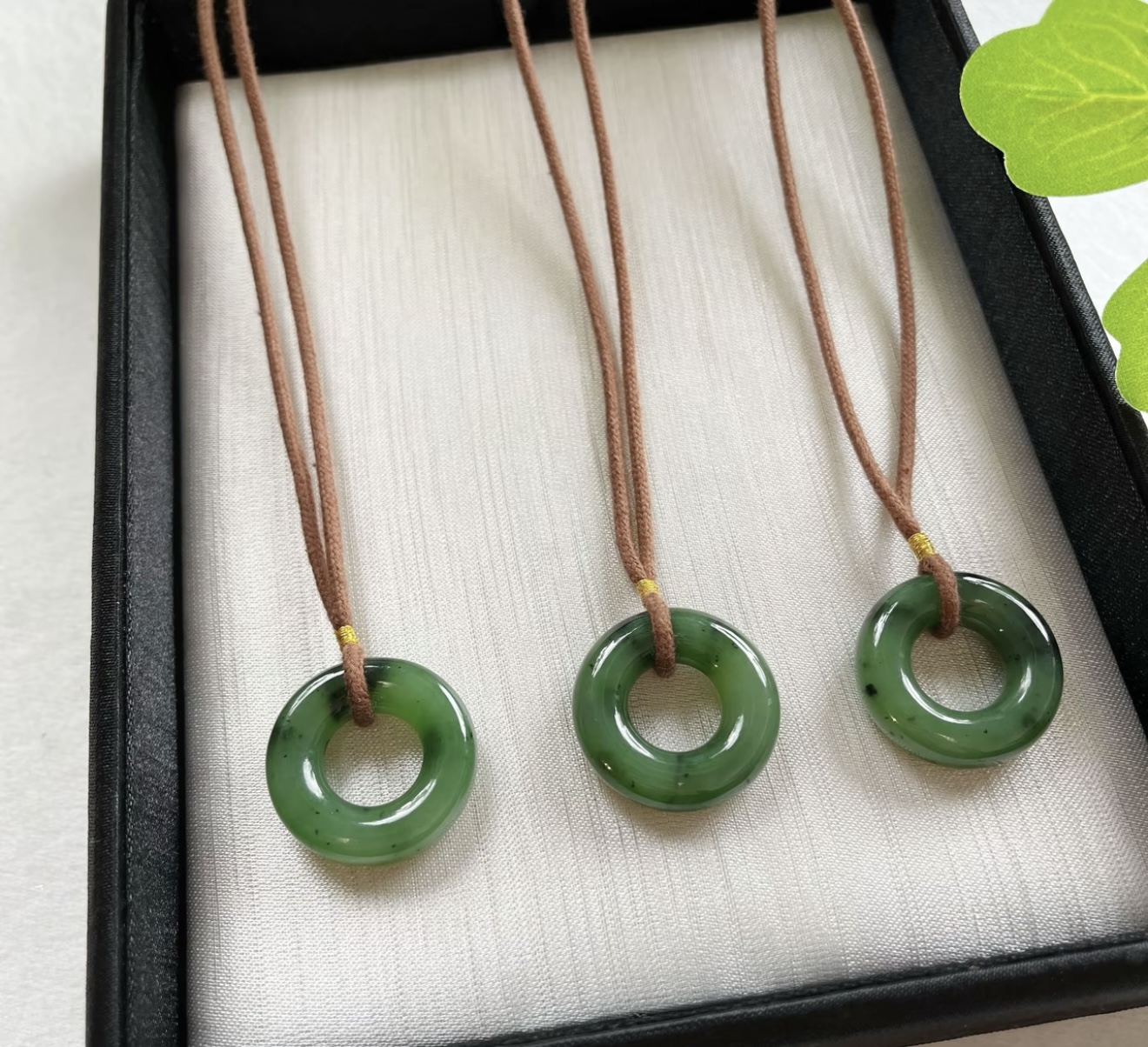 小美满丨俄碧七号矿 冰底甜甜圈吊坠约26mm 红皮z-多样性发一